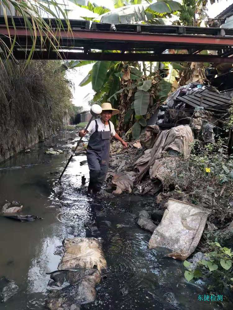 合肥市明暗渠下水管道排口检测成图--排水管摸查